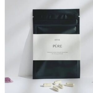 Dose PURE Golden Teacher Microdose Psilocybin Capsules