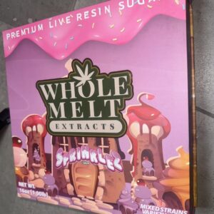 WHOLE MELT SPRINKLES SUGAR EDITION