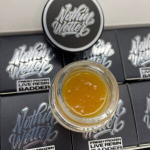 Nothin Wetter fresh frozen live resin badder