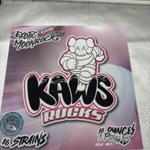 kaws moonrocks candy edition